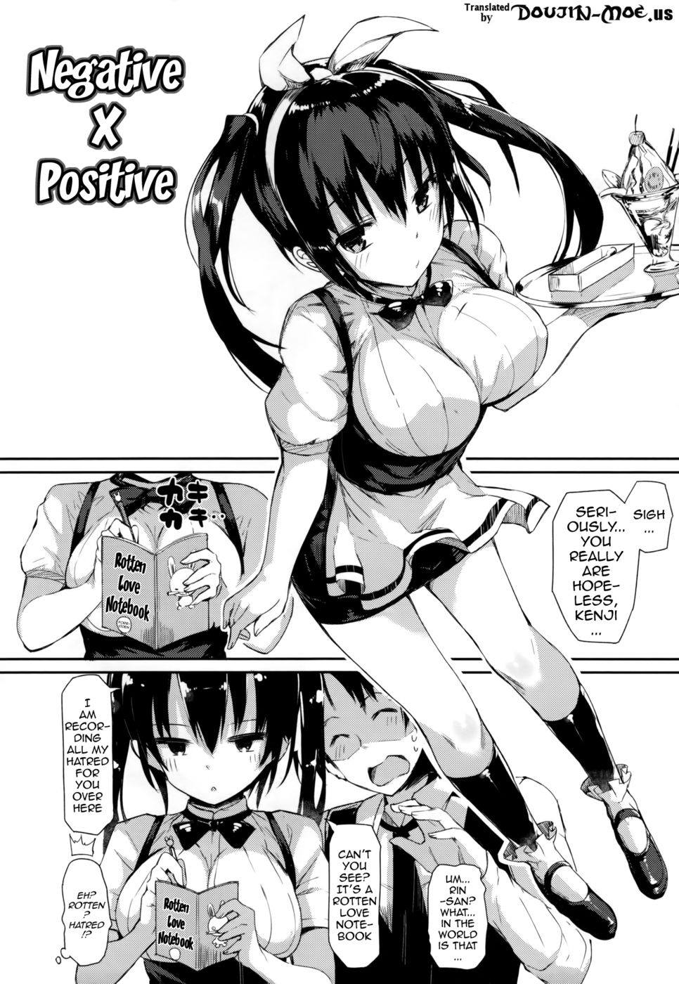 Hentai Manga Comic-Negative x Positive-Read-2